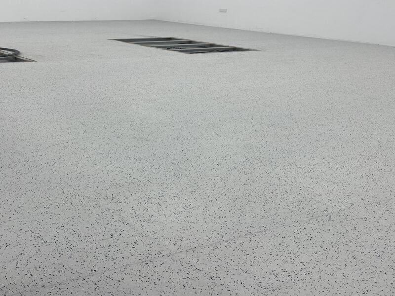 conductive ESD vinyl in semiconductor cleanroom